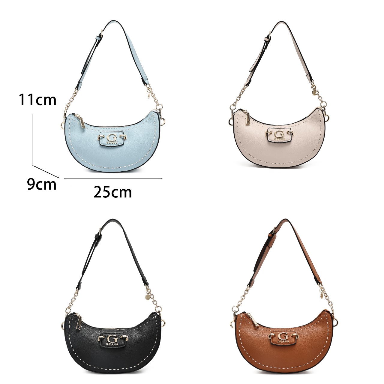 MC-GS-1001-Single-shoulder crossbody bag, crescent bag